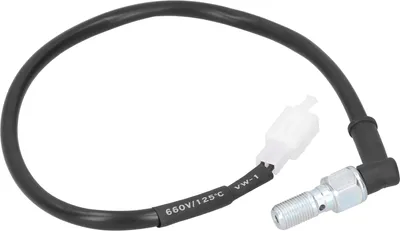 Produktbild von Hydraulický spínač brzdového svetla / M10x1.0 so zástrčkou - pre jednoriadkové hydraulické systémy, vhodný pre motocykle