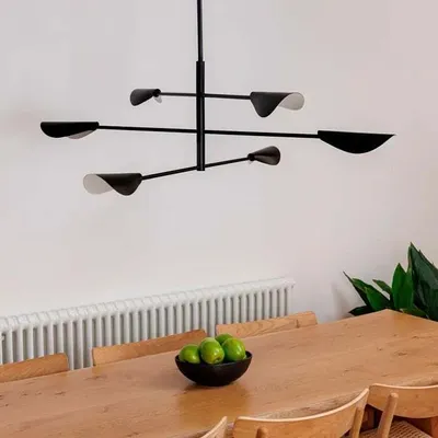Produktbild von LIGGERA Hängeleuchte schwarz 20079