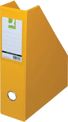 Immagine prodotto di Q-Connect® KF16214 Cartella per riviste A4 76 mm giallo