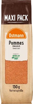 Obrázok produktu pre Ostmann 3912276008 Ostmann Pommes Gewürzmischung, 150,0 g
