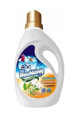 Zdjęcie produktu dla Waschkonig Ekstrakt z pomarańczy i bawełny Uniwersalny Żel do prania, 3 l
