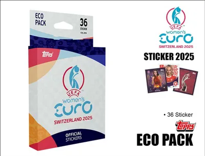 Produktbild von UEFA Women's EURO 2025 Switzerland - Sammelsticker - 1 Blister