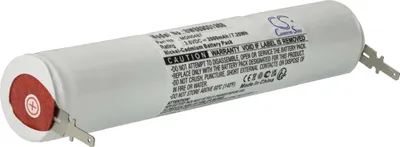 Produktbild von vhbw Akku Ersatz für Type MGN0487 für Fluchtweg, Notfallbeleuchtung (2000 mAh, 3,6 V, NiCd)