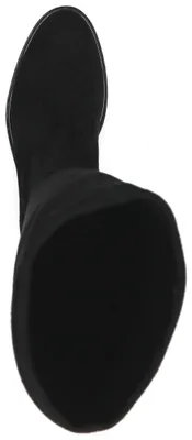Produktbild von Caprice Damen Stiefel Langschaft Overknee Textil Stretch Absatz Trend 9-25510-41, Größe:37 EU, Farbe:Schwarz