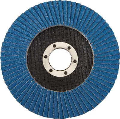 Produktbild von Silverline Zirkonium-Fächerscheibe 115 mm, 80er-Körnung