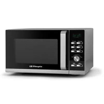 Produktbild von Orbegozo MIG 2043, Arbeitsplatte, Kombi-Mikrowelle, 20 l, 700 W, Eingebautes Display, Tasten, Drehregler