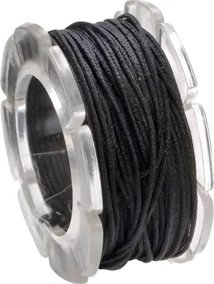 Produktbild von KNORR PRANDELL Wachskordel 5 m Ø 1 mm aus Baumwolle gewachst schwarz
