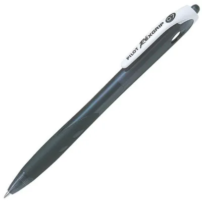 Immagine prodotto di Pilot Rexgrip Nero Penna a sfera retrattile a clip Fine 10 pz
