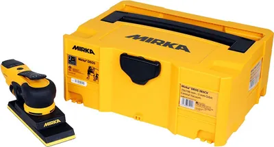 Immagine prodotto di Mirka® DEOS II 383 70x198 mm Levigatrice oscillante, corsa 3,0 – elettrica, Bluetooth, in valigetta