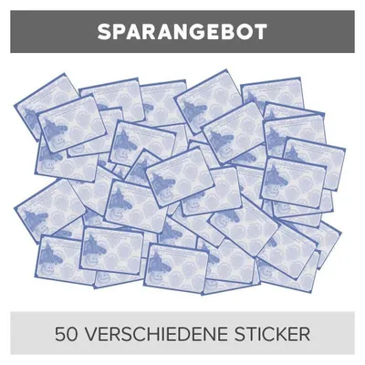 Produktbild von LEGO Harry Potter - Reise in die Zauberwelt - Sammelsticker - 50 verschiedene Sticker (zufällige Auswahl)