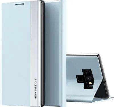 Immagine prodotto di Custodia Galaxy Note 9, LaimTop Finto cuoio Magnetic Flip Stand Case per Samsung Galaxy Note 9 Blu