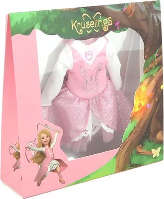 Immagine prodotto di Kruselings bambola vestito Vera Magic rosa - vestiti per bambole