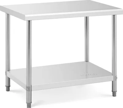 Produktbild von Royal Catering Edelstahl-Arbeitstisch - ECO - 100 x 70 cm - 95 kg -