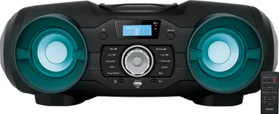 Obrázok produktu pre SENCOR SPT 5800 Boombox s CD, BT, MP3, USB, AUX a FM rádiom, výstupný výkon 25 W RMS (2 x 12,5 W)