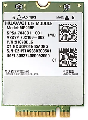 Produktbild von HP lt4112, Eingebaut, Kabellos, M.2, WLAN