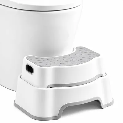 Image de Siège de toilette pour adultes, antidérapant, robuste et stable
