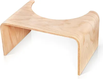 Immagine prodotto di Sgabello da bagno Well Care in legno naturale