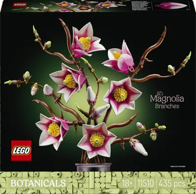 Immagine prodotto di LEGO Botanicals 11510 Rametti di Magnolia Set da Costruzione per Adulti 435 Pezzi