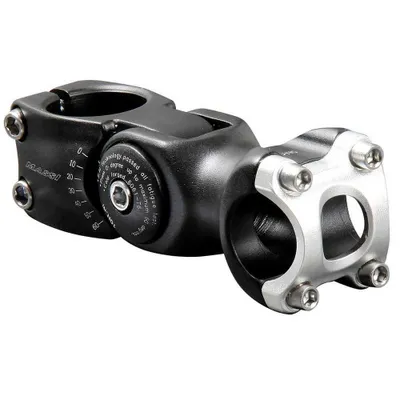 Zdjęcie produktu dla Wspornik kierownicy Massi Cm-506 regulowany 25,4 mm czarny 90 mm