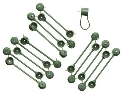 Productafbeelding van Nature Plantenklemmen groen 0,6x0,8x6cm