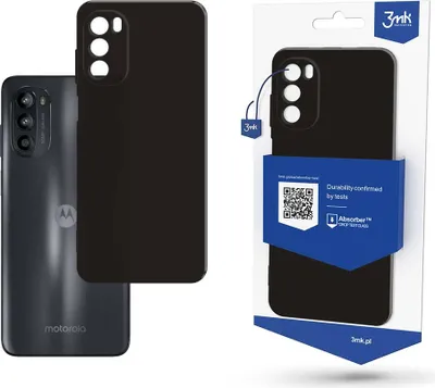 Produktbild von 3mk Matt Case für Motorola Moto G52 - Elegante schwarze Hülle KP20280