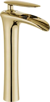 Produktbild von Mexen Lyra hohe Waschtischarmatur, Gold - 745310-50