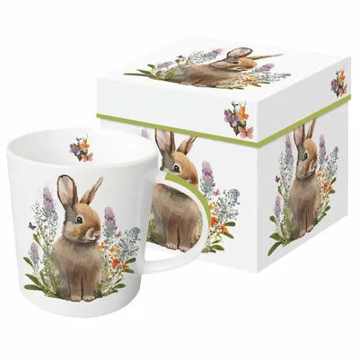 Immagine prodotto di PPD Belle Bunny Trend Mug, in confezione regalo, tazza, tazza da caffè, tazza, tazza, New Bone China, 400 ml, 260302622