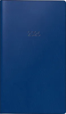 Produktbild von 2026 Brunnen Taschenkalender 753 A6 dunkelblau