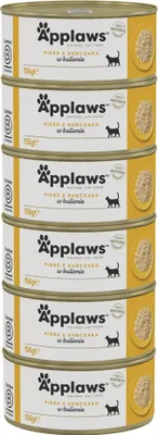 Produktbild von Applaws Cat Dose Hähnchenbrust 6x70g