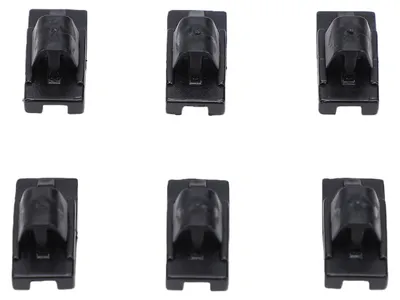 Produktbild von 6 Stück obere Kühlergrill-Formclip-Ersatz für R55 R56 R57 R58 R59 51132754667 Fronthauben-Zierclips