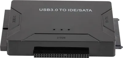 Obrázek produktu pro USB 3.0 na IDE a SATA pevný disk Převodník Externí sada adaptérů pro pevné disky 2,5palcový/3,5palcový kabel, kompatibilní s Windows 10/8.1/8/7/Vista/XP