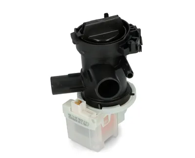 Produktbild von Ablaufpumpe, Laugenpumpe, Magnettechnikpumpe mit Pumpenstutzen, Filter passend für Bosch Siemens Waschmaschine - 00145212, 145212