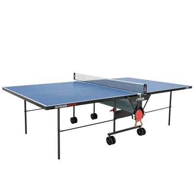 Image de Table de ping-pong Stiga pour l'extérieur, modèle Roller, avec filet