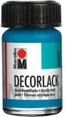 Produktbild von Marabu 1130 39 056 Decorlack Acryl Cyan 15 ml