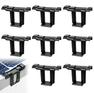 30 PV-Wasserablaufclips 30 mm für Solarmodule, ABS, schwarz