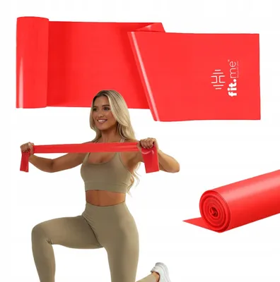 Produktbild von Fit.Me FM447 Widerstandsband Dehnen Krafttraining Rot