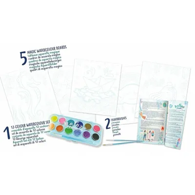 Zdjęcie produktu dla EDUCA Przyjaciele Natury Magiczne malarstwo wodne