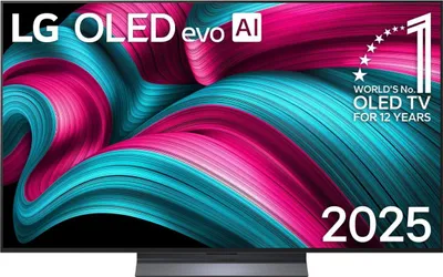 Produktbild von LG OLED55C57LA, 139,7 cm (55"), 3840 x 2160 Pixel, OLED evo, Smart-TV, WLAN, Schwarz