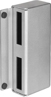Produktbild von AMF Gegenkasten 146GS schmal für Doppeltore, 173 x 82 x 30mm, Stahl blank