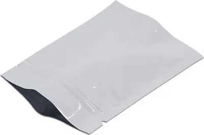 Produktbild von Aluminiumfolie-Beutel Mylar warmverzegelbarer Kaffeebeutel mit Rissöffnung - 85 x 13 cm - 100 Stück