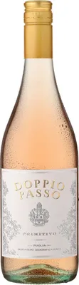 Produktbild von Doppio Passo Primitivo Rosato Puglia 2024 | Roséwein | Italien | 1 x 0,75 Liter