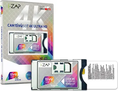 Immagine prodotto di i-ZAP CAMTVSAT 4K Modulo di accesso condizionato (CAM) 4K Ultra HD