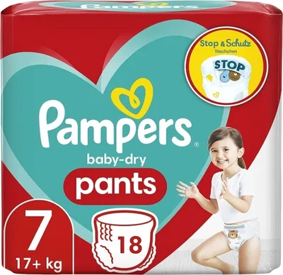 Produktbild von Pampers, Baby Dry XL Windeln Größe 7, 18 Stück