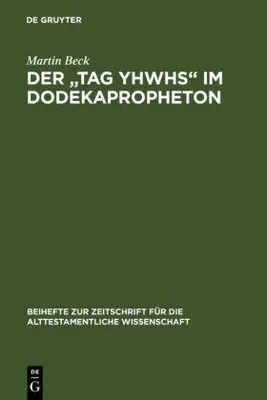 Produktbild von Der "Tag YHWHs" im Dodekapropheton