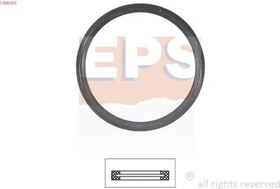 Produktbild von EPS Dichtung Thermostat 1.890.675 für FORD Fiesta Mk5 Schrägheck (JH1, JD1, JH3, JD3)