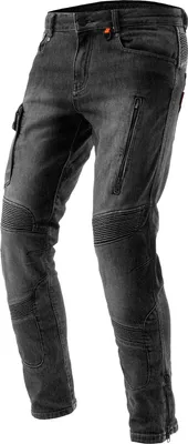 Produktbild von Rebelhorn Vandal Mono Motorrad Jeans, schwarz verwaschen, 34/32