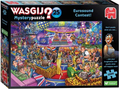 Obrázok produktu pre Jumbo 1110100019 Wasgij Mystery 25 Eurosound Contest 1000 Teile