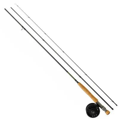 Produktbild von Daiwa Set Fly 01 Fliegenfischenrute Schwarz 2.70 m Schwarz 2.70 m