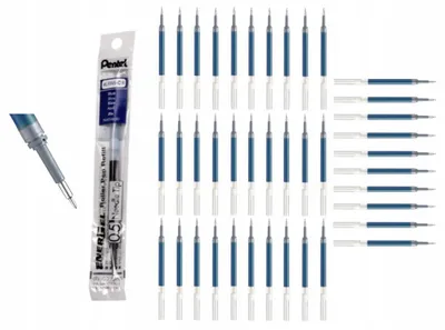 Produktbild von Pentel EnerGel LRN5 Ersatzmine Blau 0,5 mm 40 Stück