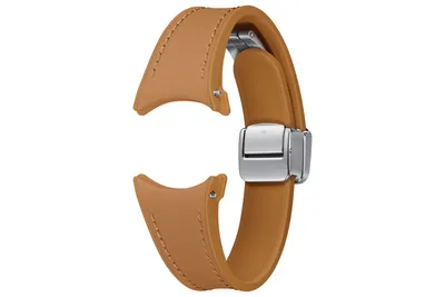 Produktbild von Original Samsung D-Buckle Hybrid Eco-Leather Band 20mm Slim S/Ml